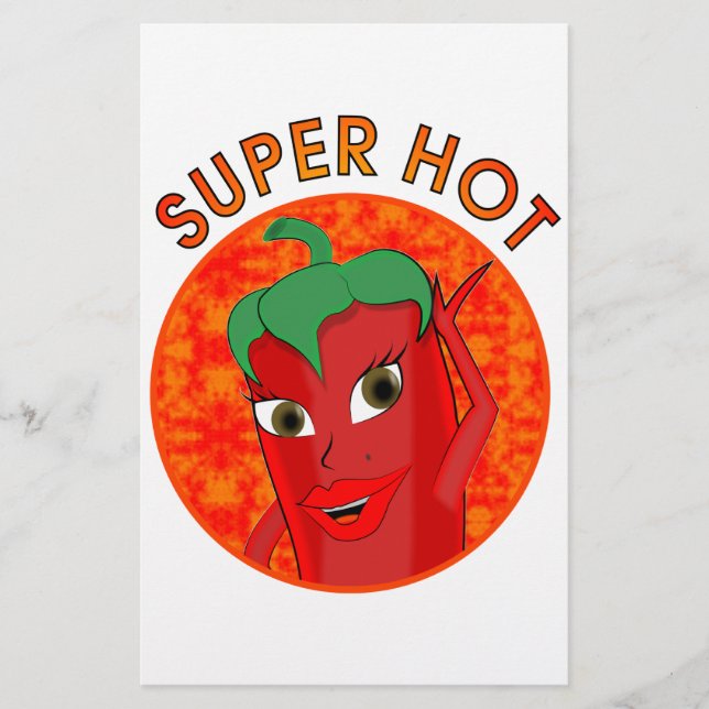 Toppen Hett Pepper Diva (Framsida)