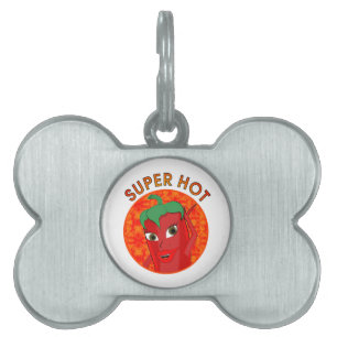 Toppen Hett Pepper Diva Namnbricka Husdjur