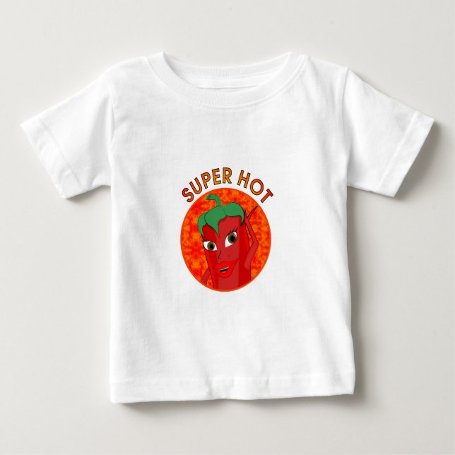 Toppen Hett Pepper Diva T-shirt (Framsida)