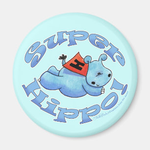 Toppen Hippo Magnet