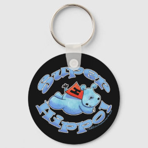 Toppen Hippo Nyckelring