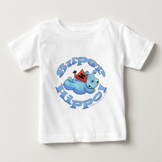 Toppen Hippo Tee Shirt (Framsida)