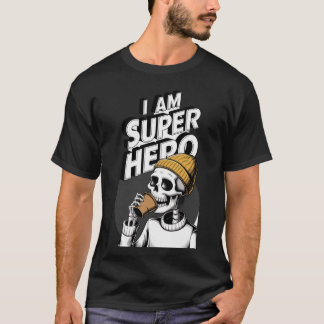 toppen-hjälte t shirt