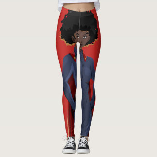 Toppen hjältedam leggings