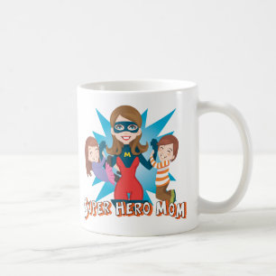 Toppen hjältemamma kaffemugg