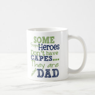 Toppen hjältepappamugg kaffemugg