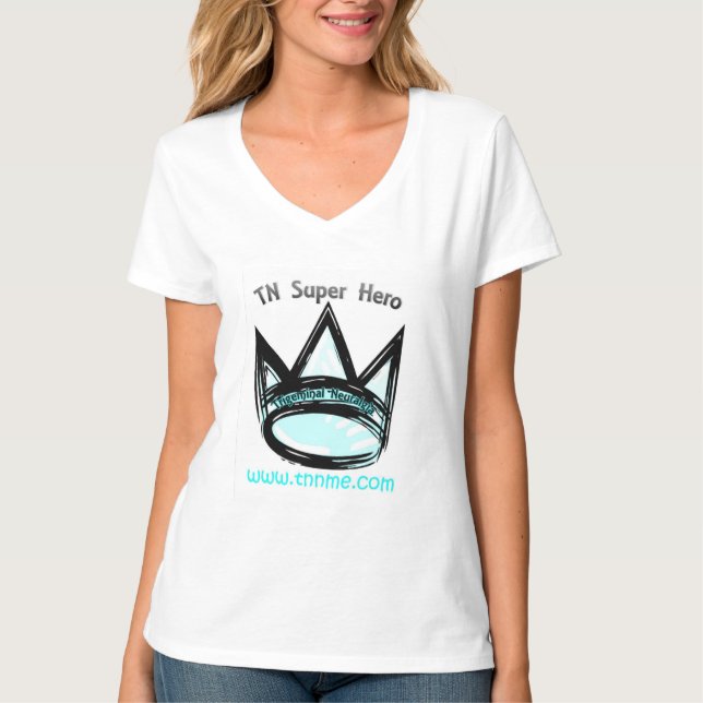 Toppen hjälteskjorta för TN T Shirt (Framsida)