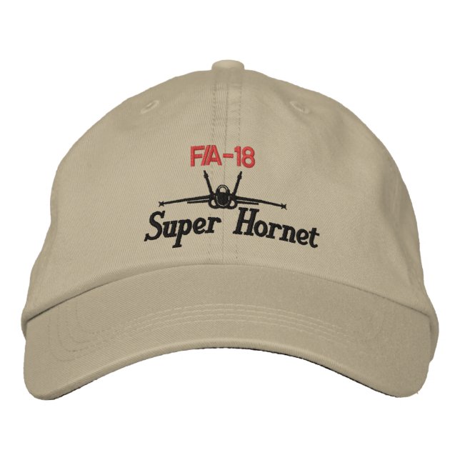 Toppen Hornet Golf Hat Broderad Keps (Framsida)