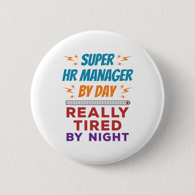 Toppen HR Manager efter Verkligen, tätt till natt Knapp (Framsida)