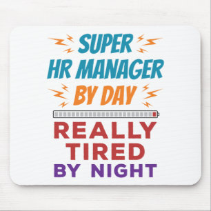 Toppen HR Manager efter Verkligen, tätt till natt Musmatta