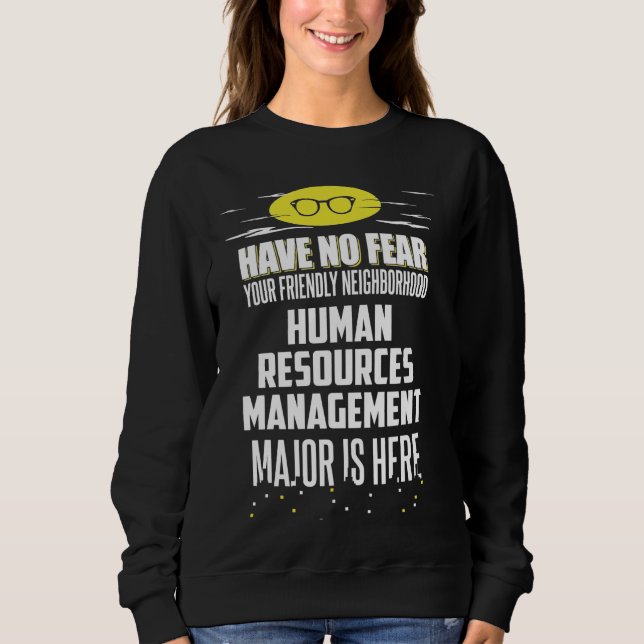 Toppen Human Resources Management Major Graphic -  T Shirt (Framsida)