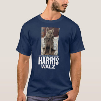 Toppen Hund för Harris/Walz T Shirt