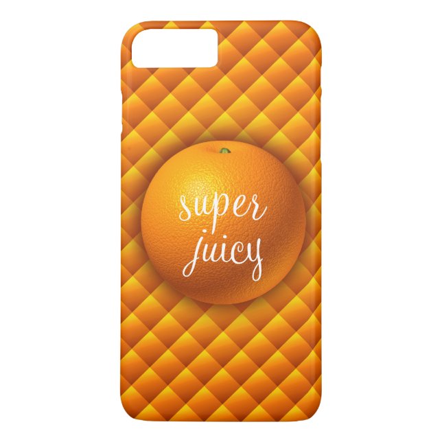 Toppen Juicy Orange iPhone 7 Case-Mate iPhone Skal (Baksida)