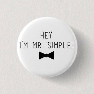 Toppen Junior "Mr Simple" Button Knapp