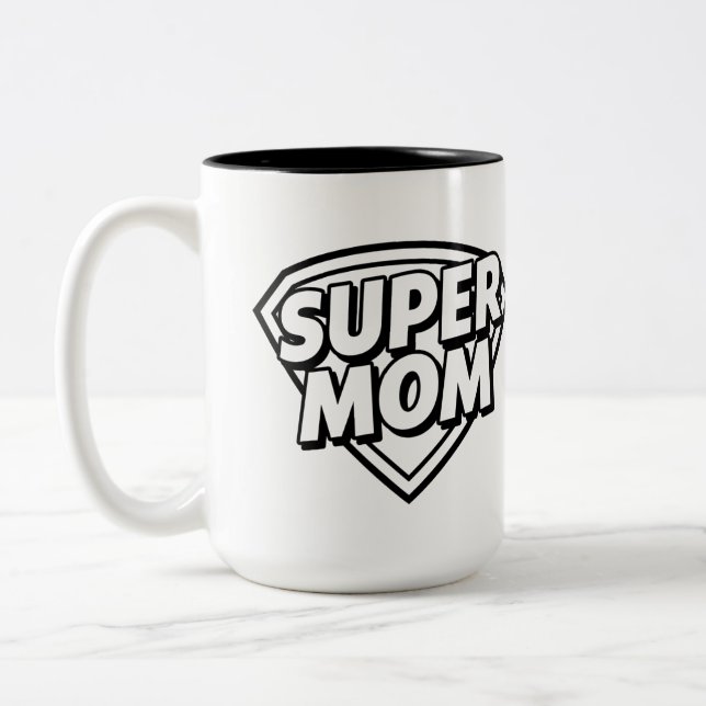 Toppen Kaffe Mugg med Hero Design (Vänster)