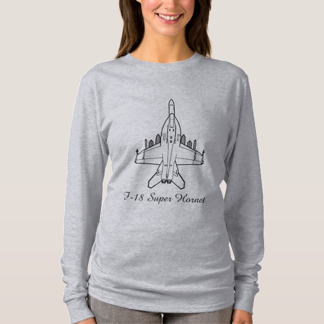 Toppen kämpe för bålgeting F-18 Tröja (Framsida)