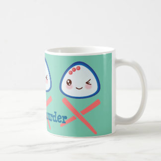 Toppen Kawaii Musubi mordmugg Kaffemugg
