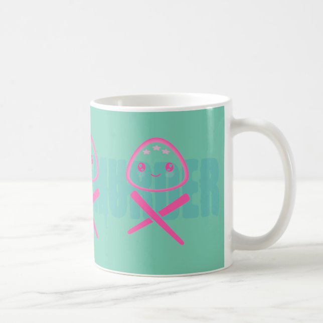 Toppen Kawaii Musubi mordmugg Kaffemugg (Höger)