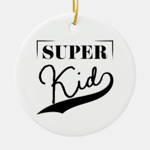 Toppen Kid Julgransprydnad Keramik