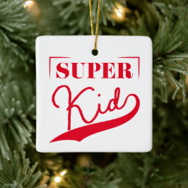 Toppen Kid Julgransprydnad Keramik