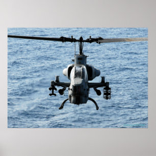 Toppen kobra AH-1W Poster