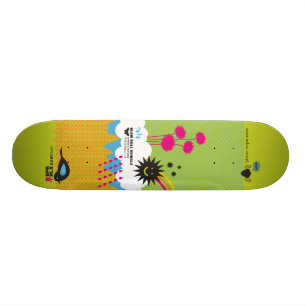 Toppen kopplar av begrepp: skridsko! skateboard bräda 21,5 cm