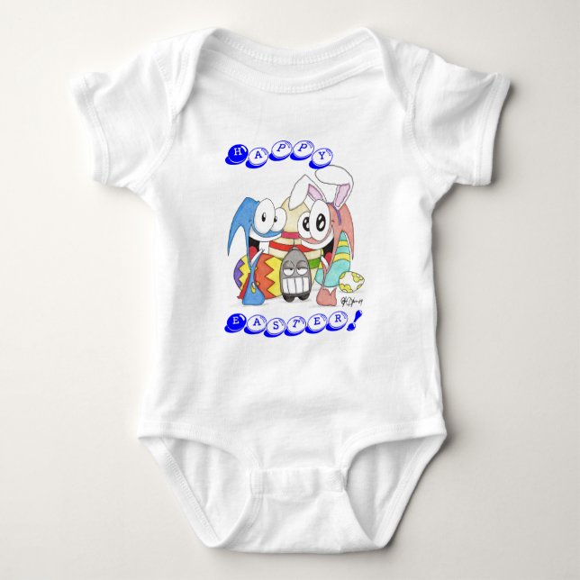 Toppen kula- och chuckpåsk tee shirt (Framsida)