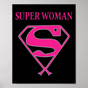 Toppen Kvinna (medvetenhet om bröstcancer) Poster