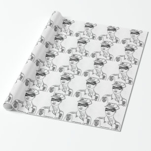 Toppen kvinnlig polis presentpapper