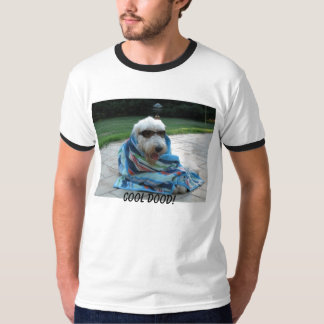 Toppen kyler Goldendoodle som varar slö vid Tee Shirt