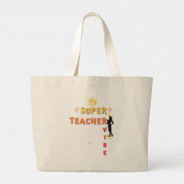 Toppen Lärare Vibe Jumbo Tygkasse
