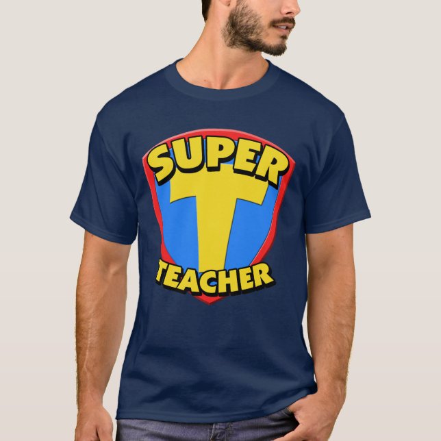 Toppen lärareT-tröja T Shirt (Framsida)