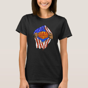 Toppen Lease Administrator Hero-jobb T Shirt