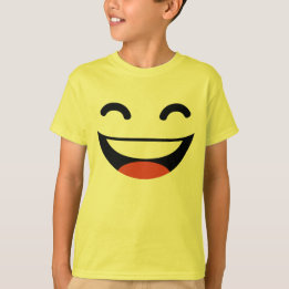 Toppen leendeemoji t-shirt