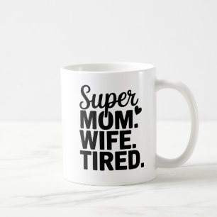 Toppen Mamma, fru, tand Kaffemugg