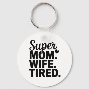 Toppen Mamma, fru, tand Nyckelring