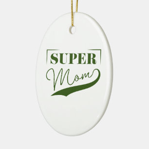 Toppen Mamma Julgransprydnad Keramik