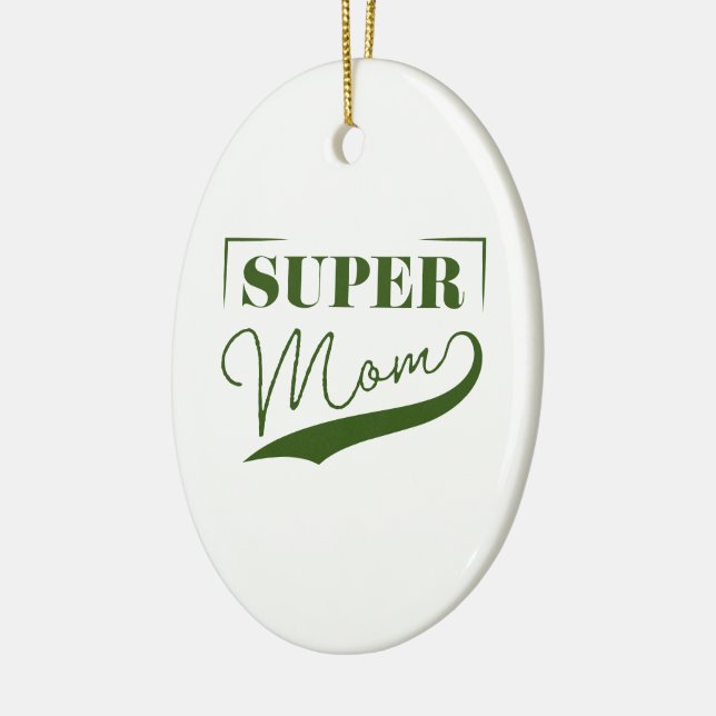 Toppen Mamma Julgransprydnad Keramik (Vänster)