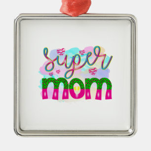 Toppen Mamma Julgransprydnad Metall