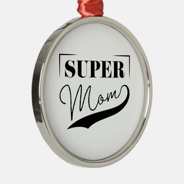 Toppen Mamma Julgransprydnad Metall (Höger)