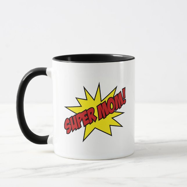 Toppen Mamma! Kaffe Mugg (Vänster)