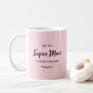 Toppen Mamma kaffekonsument mugg