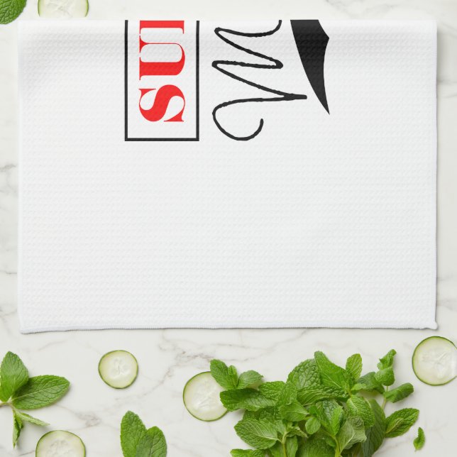 Toppen Mamma Kökshandduk (Vikta)