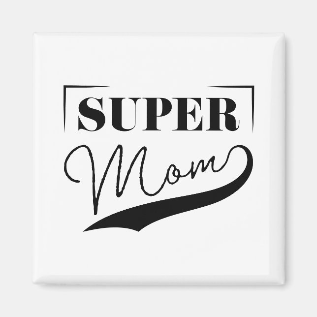 Toppen Mamma Magnet (Framsidan)