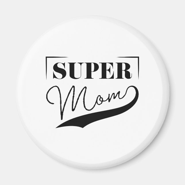 Toppen Mamma Magnet (Framsidan)