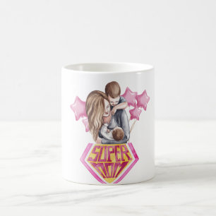 toppen mamma , mors dag-gåva Mugg, 11 oz Kaffemugg
