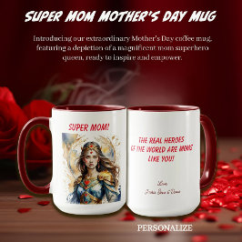 Toppen Mamma Mors dag Mugg
