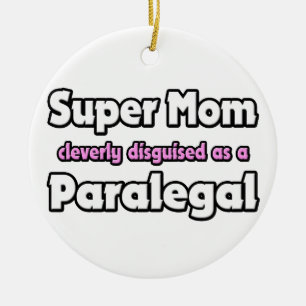 Toppen Mamma ... Paralegal Julgransprydnad Keramik