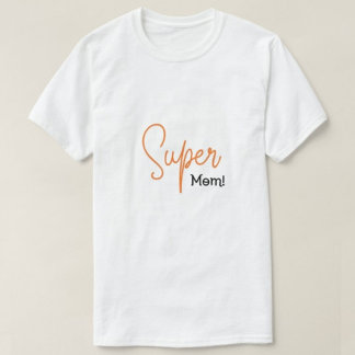Toppen Mamma Skriv ut moderna vita Manar T Shirt