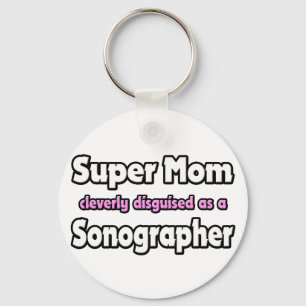 Toppen Mamma ... Sonograf Nyckelring